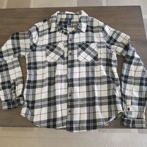 Forever 21 size L plaid button down shirt